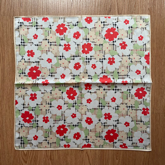 Vintage Burberry Handkerchief