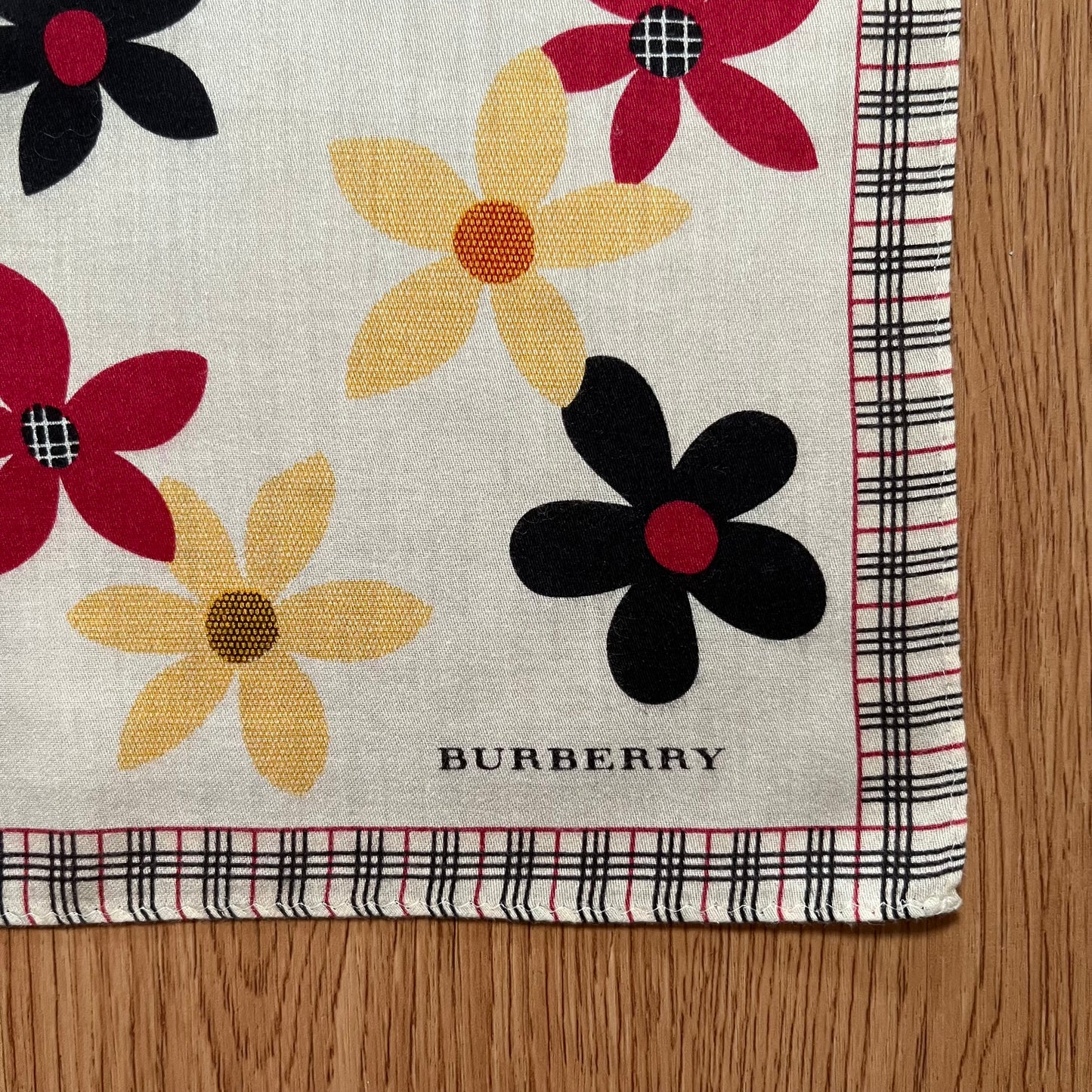 Vintage Burberry Handkerchief