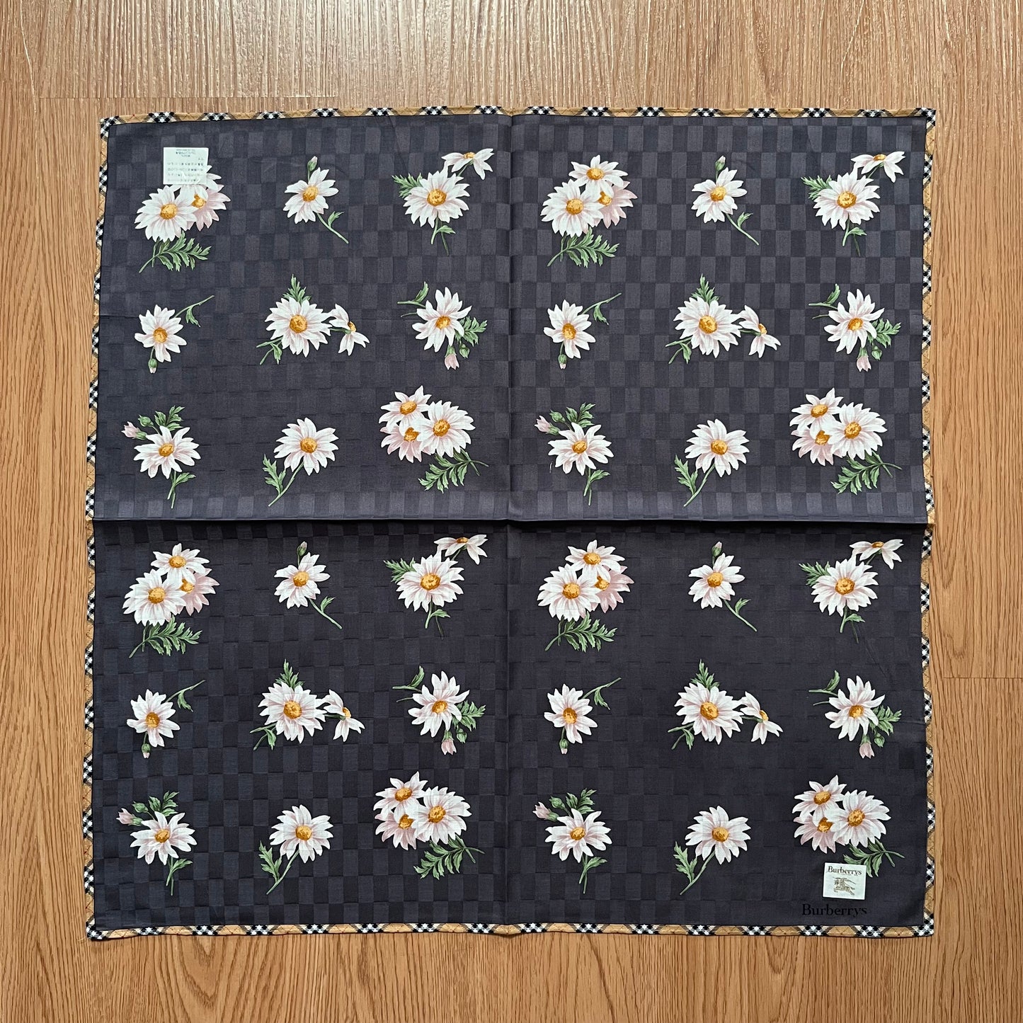 Vintage Burberry Handkerchief