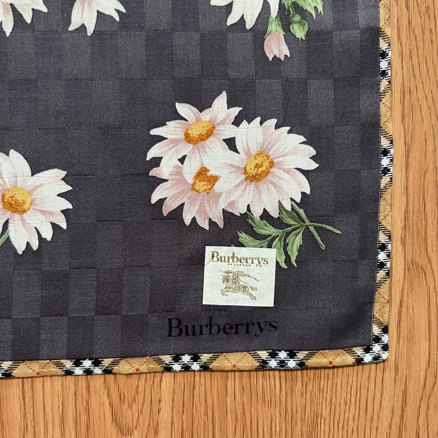 Vintage Burberry Handkerchief