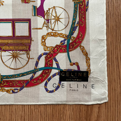 Vintage Celine Paris Handkerchief