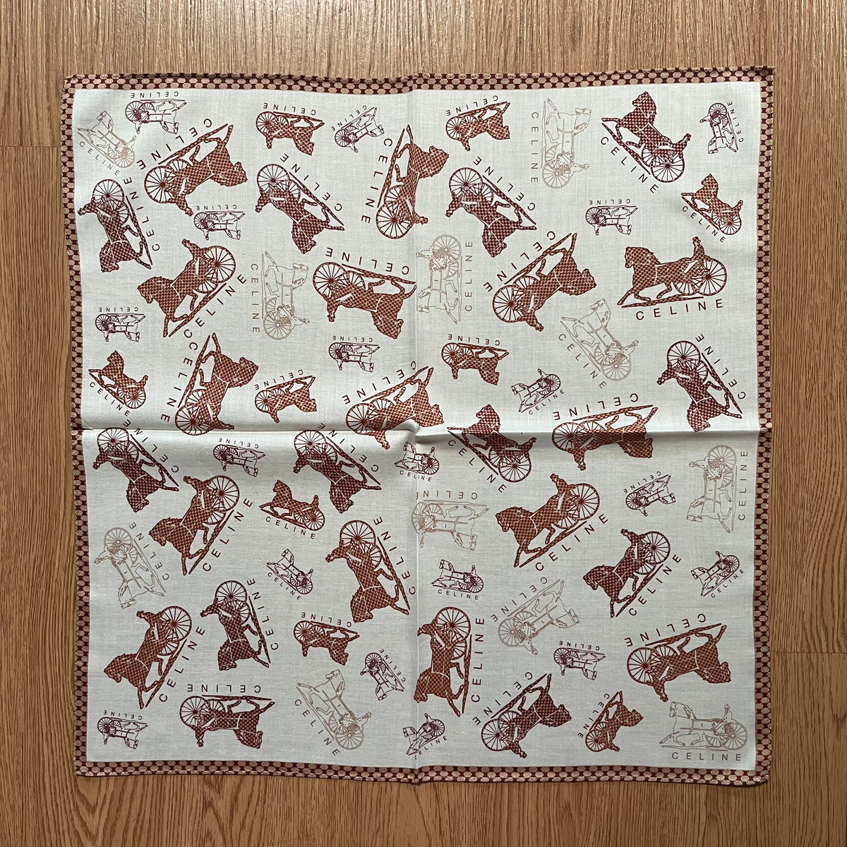 Vintage Celine Paris Handkerchief