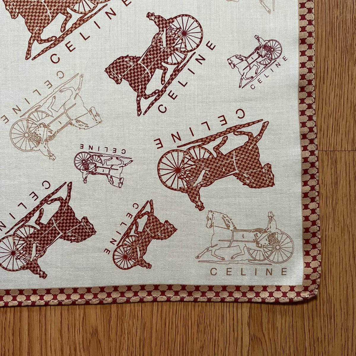 Vintage Celine Paris Handkerchief