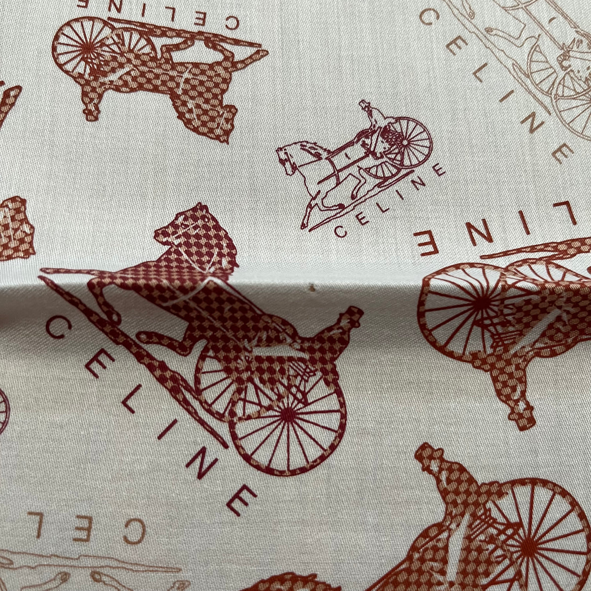 Vintage Celine Paris Handkerchief