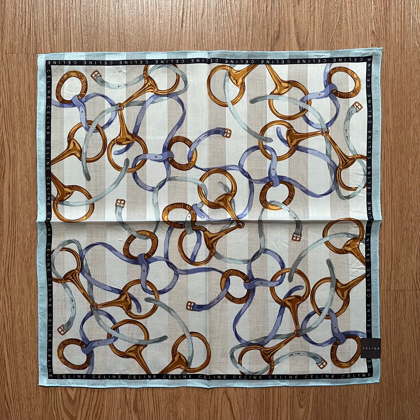 Vintage Celine Paris Handkerchief
