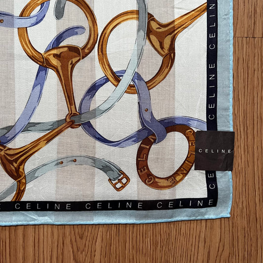 Vintage Celine Paris Handkerchief