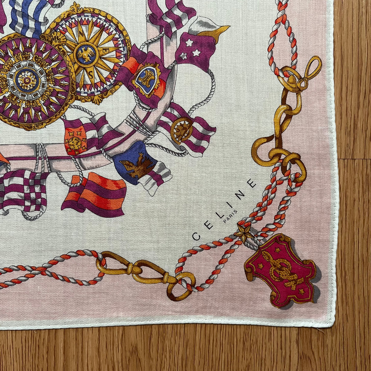 Vintage Celine Paris Handkerchief
