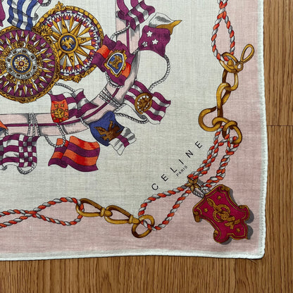 Vintage Celine Paris Handkerchief