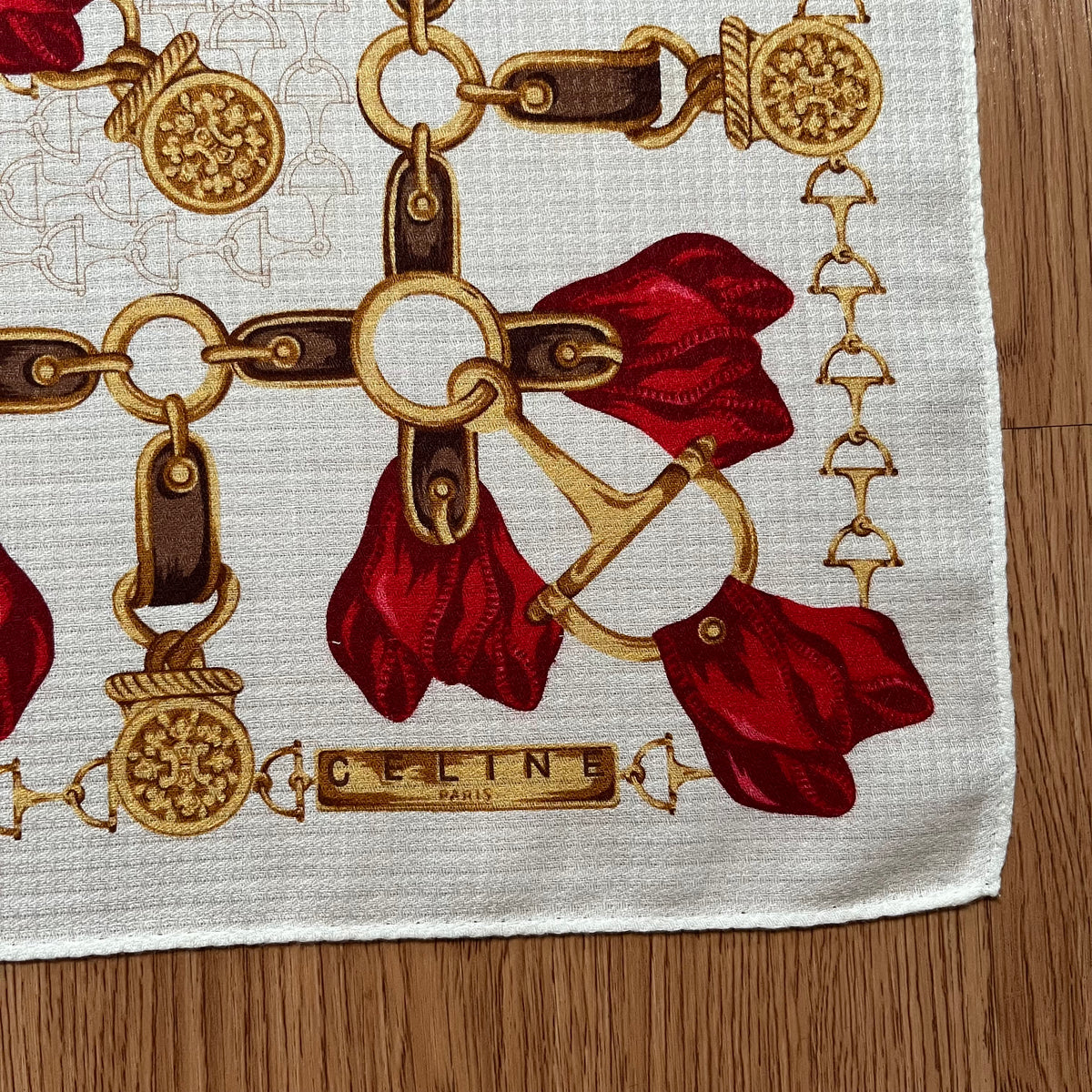 Vintage Celine Paris Handkerchief
