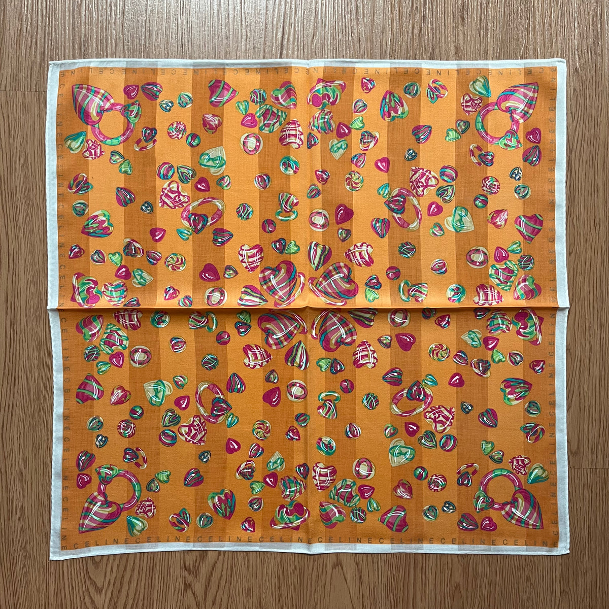Vintage Celine Paris Handkerchief