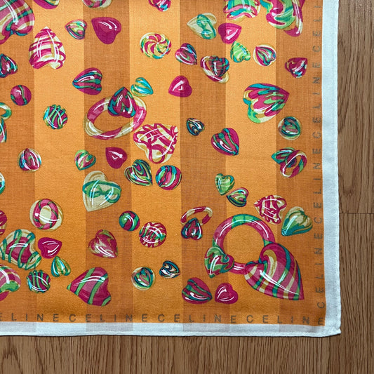 Vintage Celine Paris Handkerchief