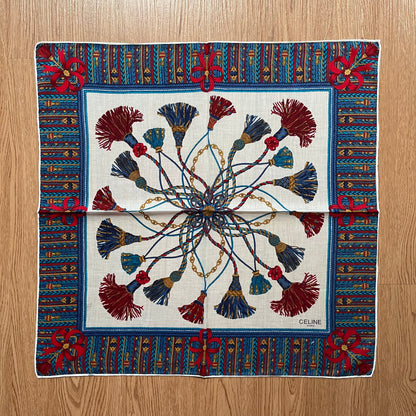 Vintage Celine Paris Handkerchief