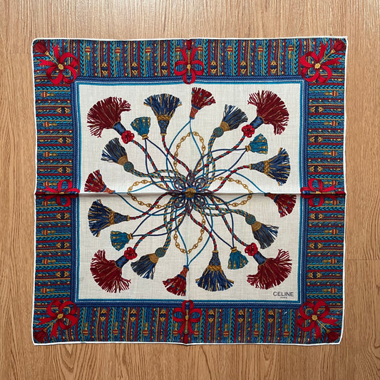 Vintage Celine Paris Handkerchief