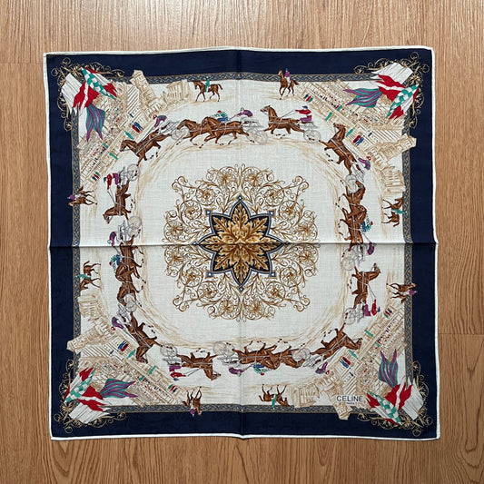Vintage Celine Paris Handkerchief