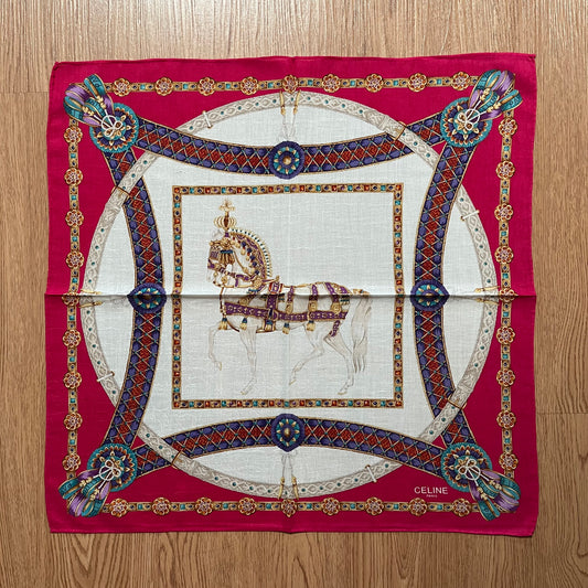 Vintage Celine Paris Handkerchief