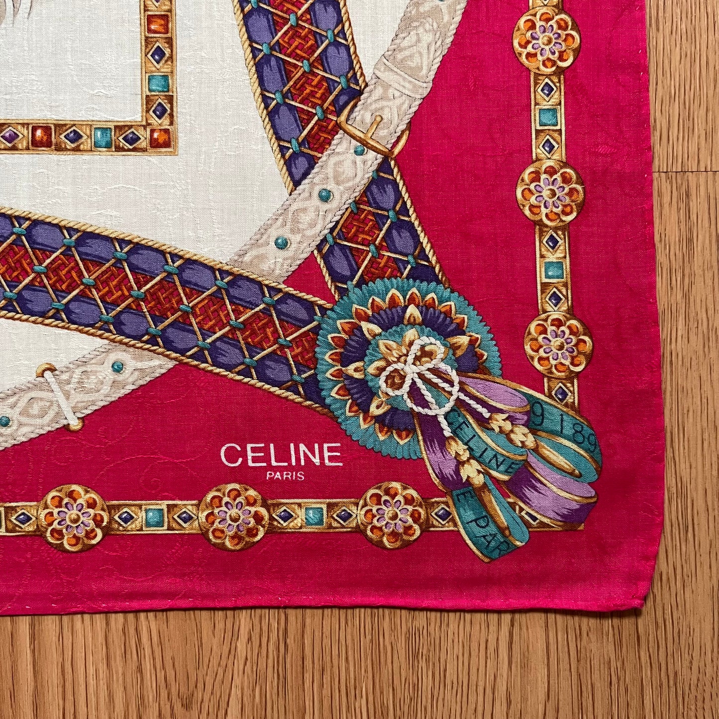 Vintage Celine Paris Handkerchief
