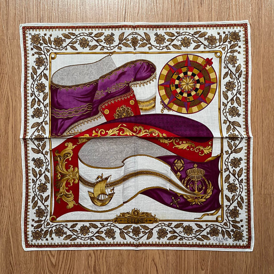 Vintage Celine Paris Handkerchief