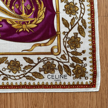 Vintage Celine Paris Handkerchief