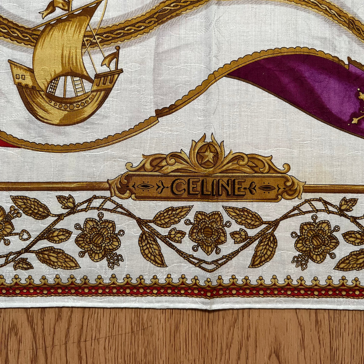 Vintage Celine Paris Handkerchief