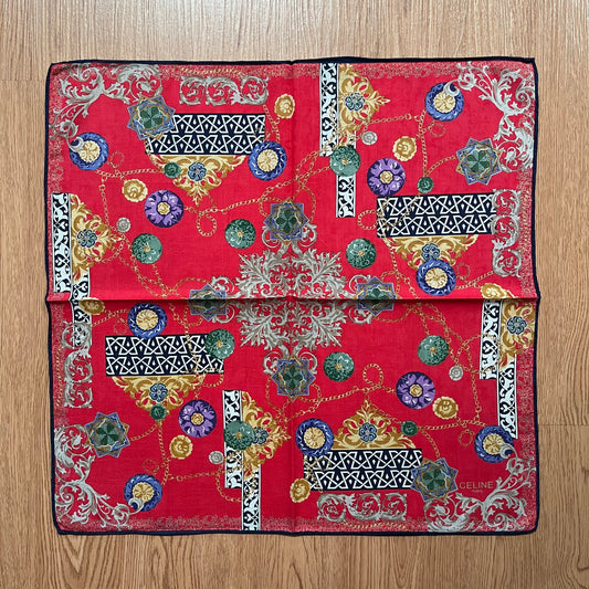 Vintage Celine Paris Handkerchief