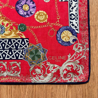 Vintage Celine Paris Handkerchief