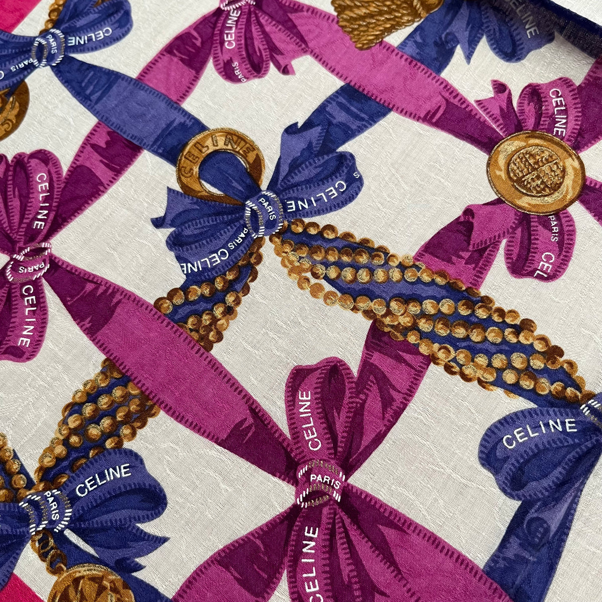 Vintage Celine Paris Handkerchief