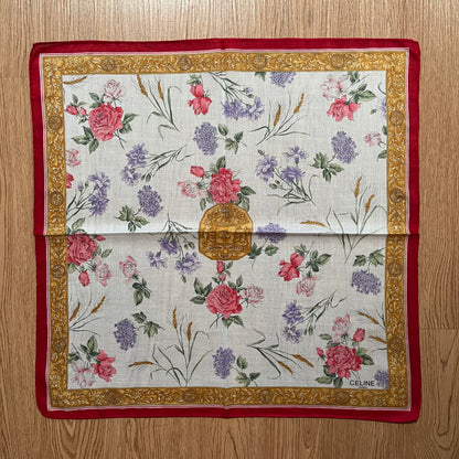 Vintage Celine Paris Handkerchief