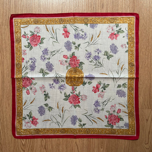 Vintage Celine Paris Handkerchief