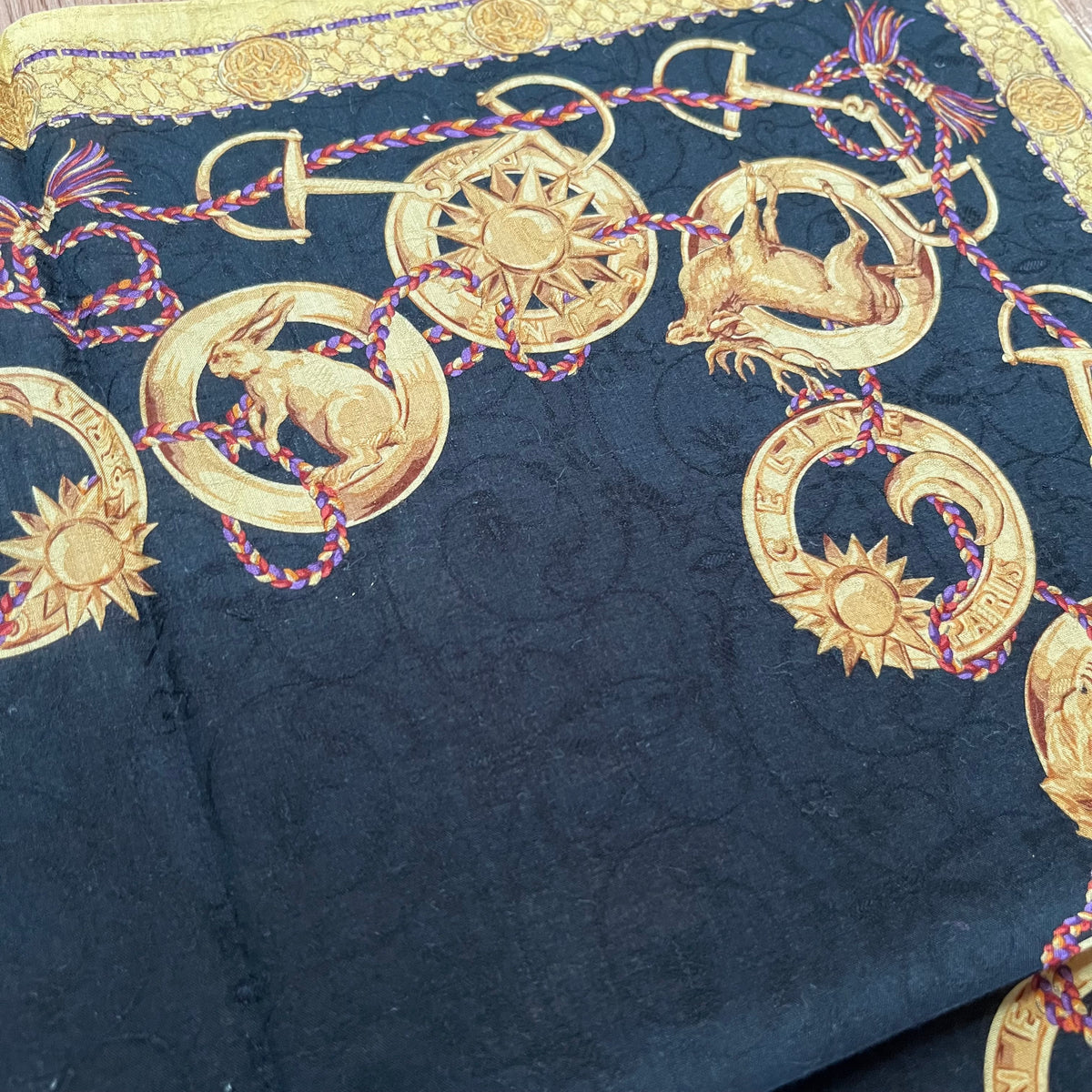 Vintage Celine Paris Handkerchief