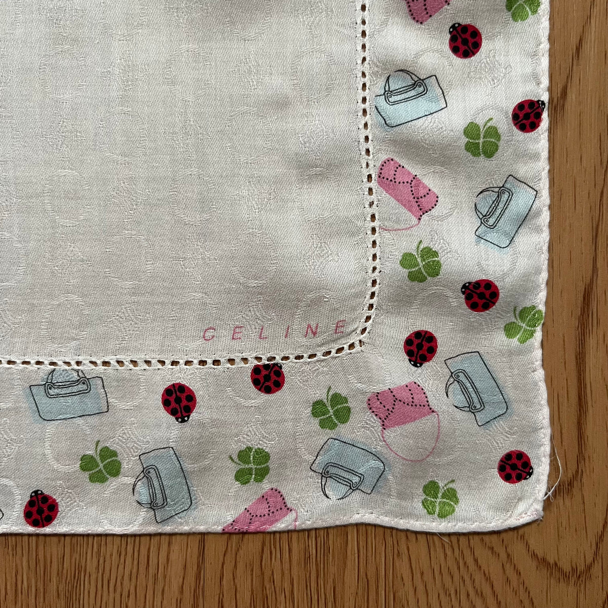Vintage Celine Paris Handkerchief