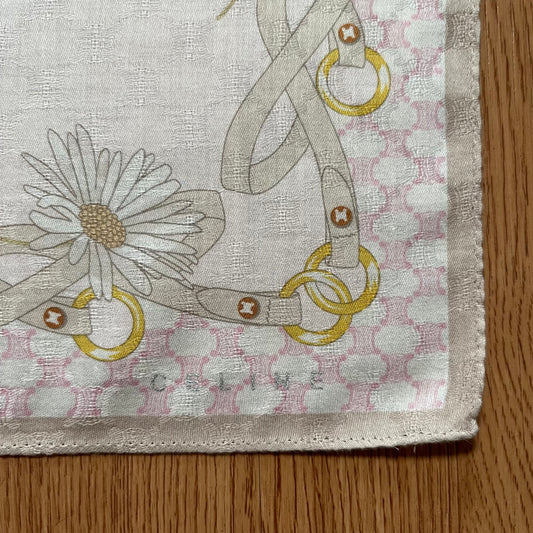 Vintage Celine Paris Handkerchief