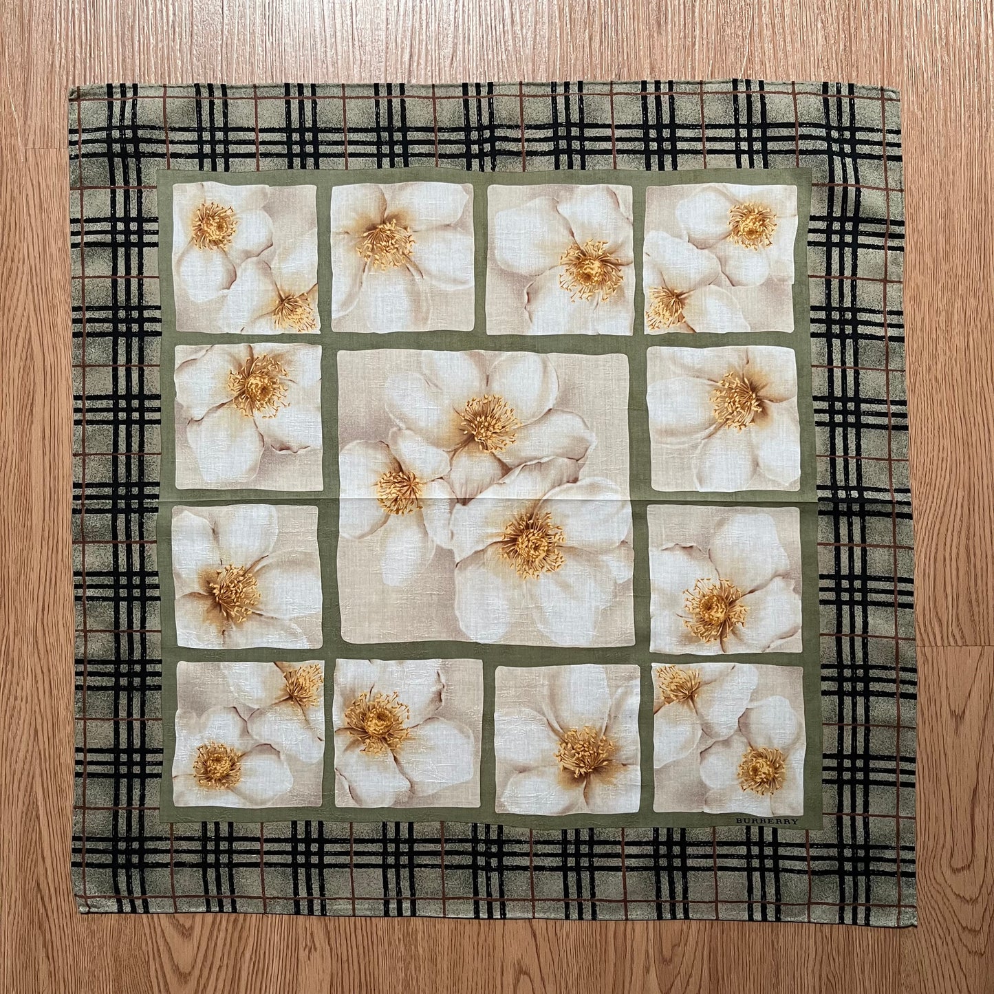 Vintage Burberry Handkerchief