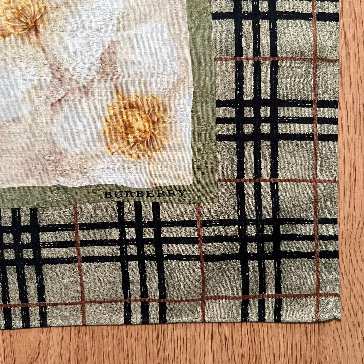 Vintage Burberry Handkerchief