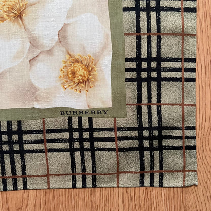 Vintage Burberry Handkerchief