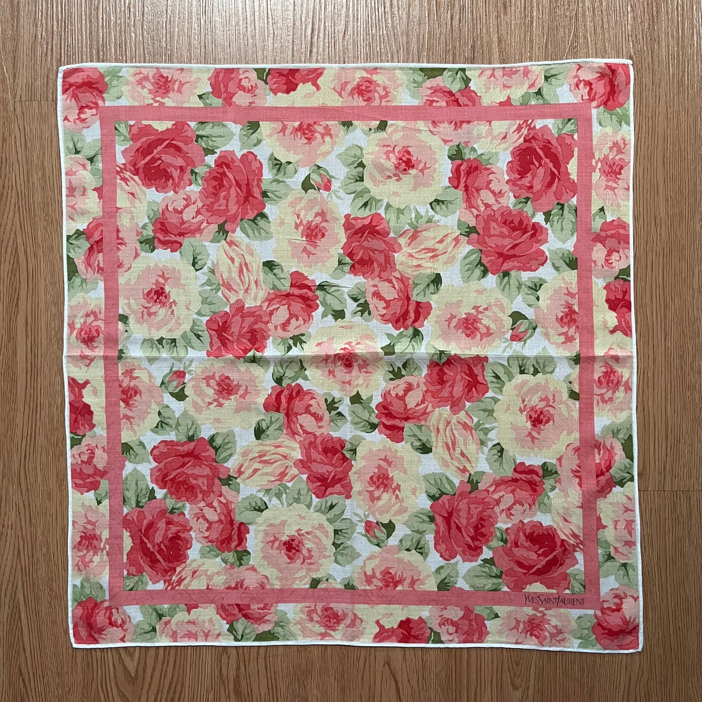 Vintage Yves Saint Laurent Handkerchief