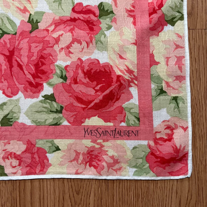 Vintage Yves Saint Laurent Handkerchief