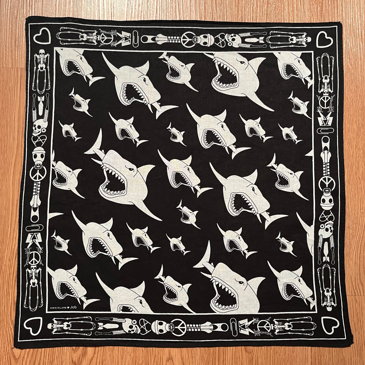 Shark kikkerland bandana Handkerchief