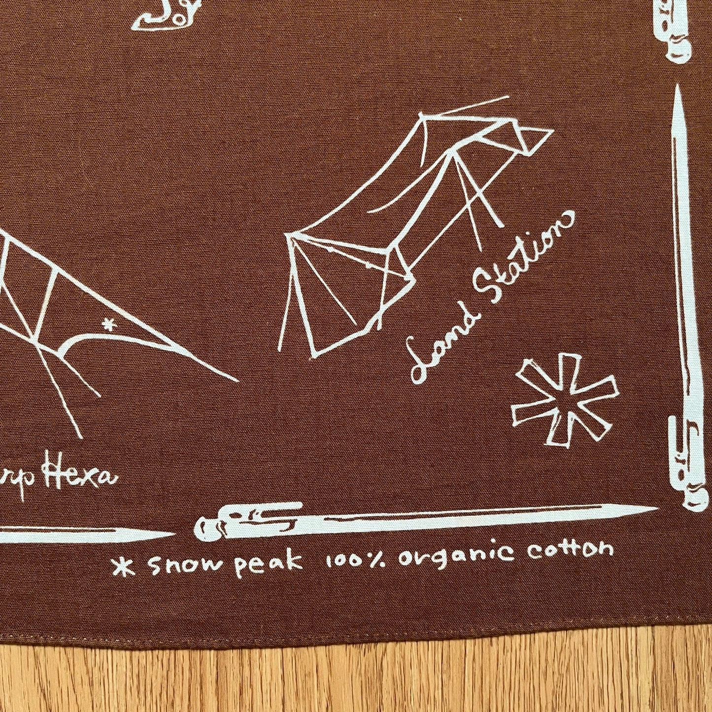 Snow Peak Cotton NOASOBI Bandana Handkerchief