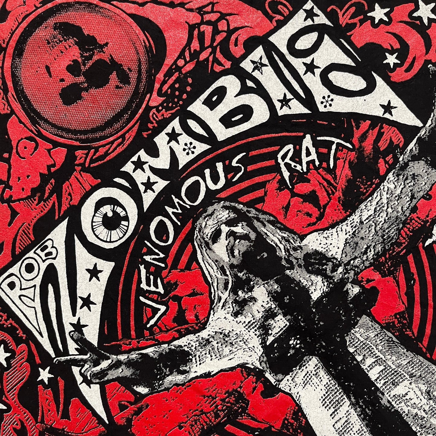 ROB ZOMBIE bandana Venomous Rat Regeneration Vendor Handkerchief