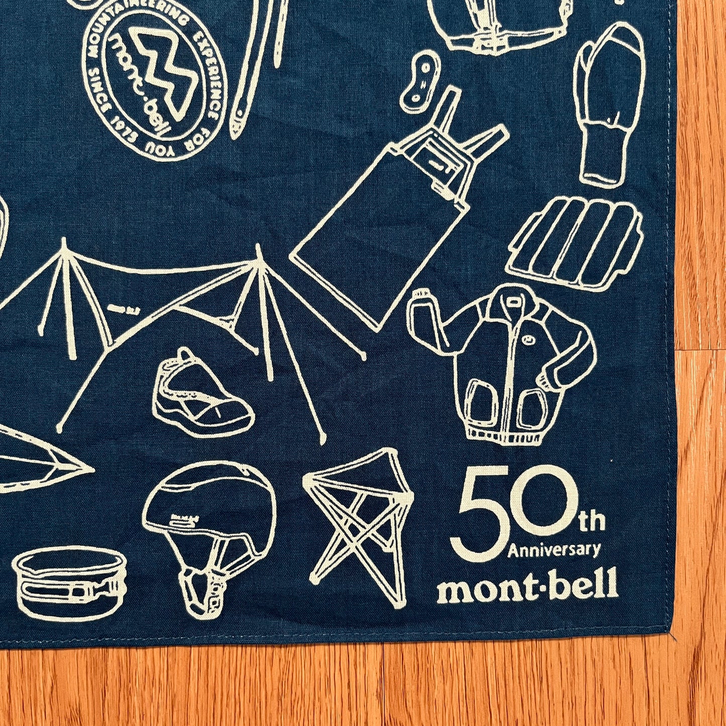 Montbell 50th Anniversary Bandana Handkerchief