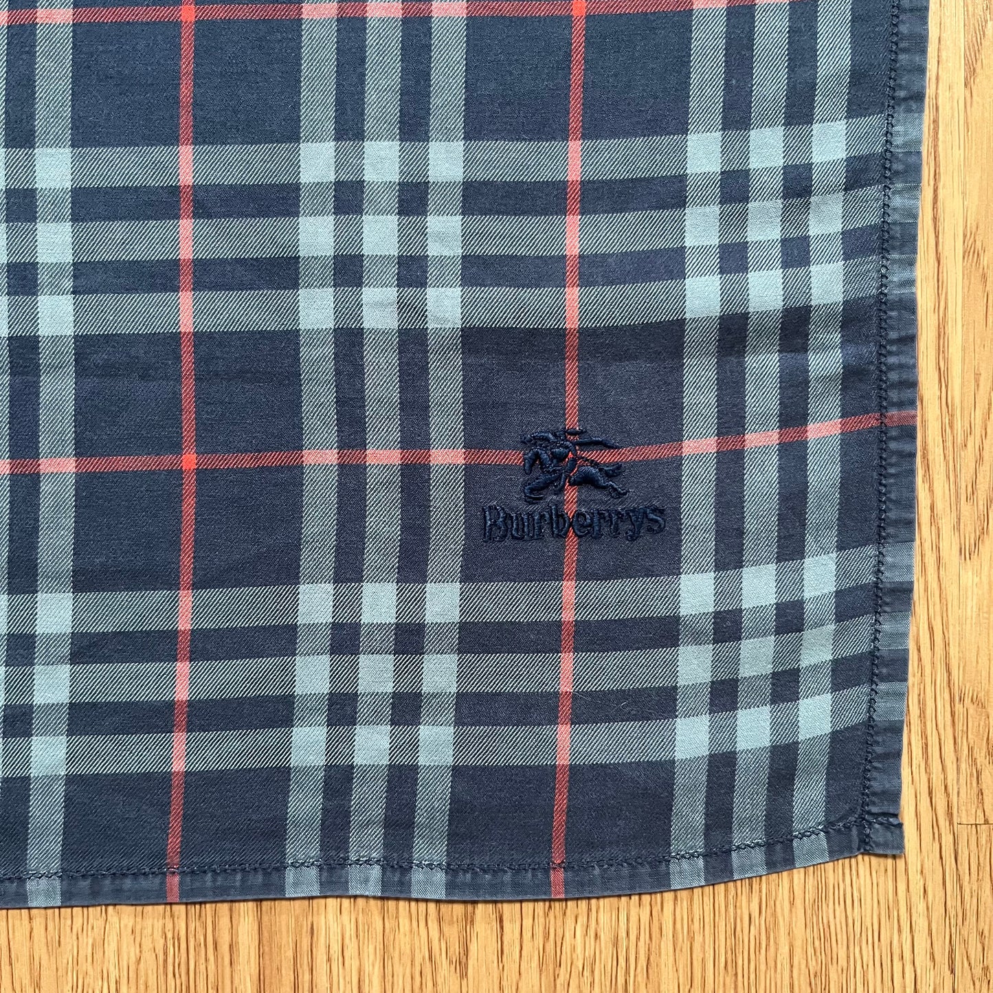Vintage Burberry Check Handkerchief
