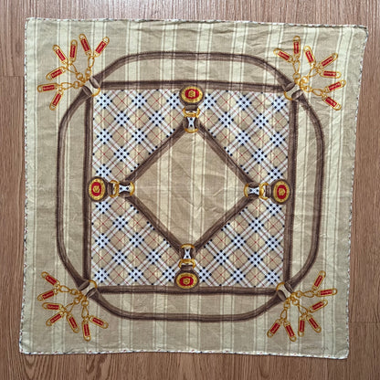 Vintage Burberry Handkerchief