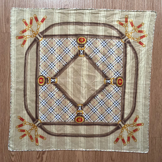 Vintage Burberry Handkerchief