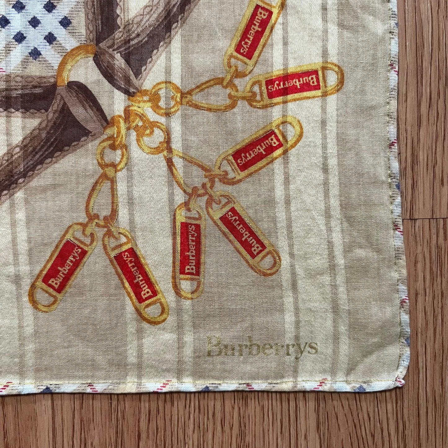 Vintage Burberry Handkerchief