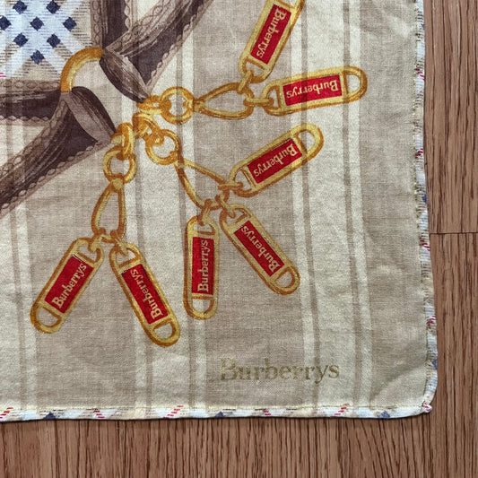 Vintage Burberry Handkerchief
