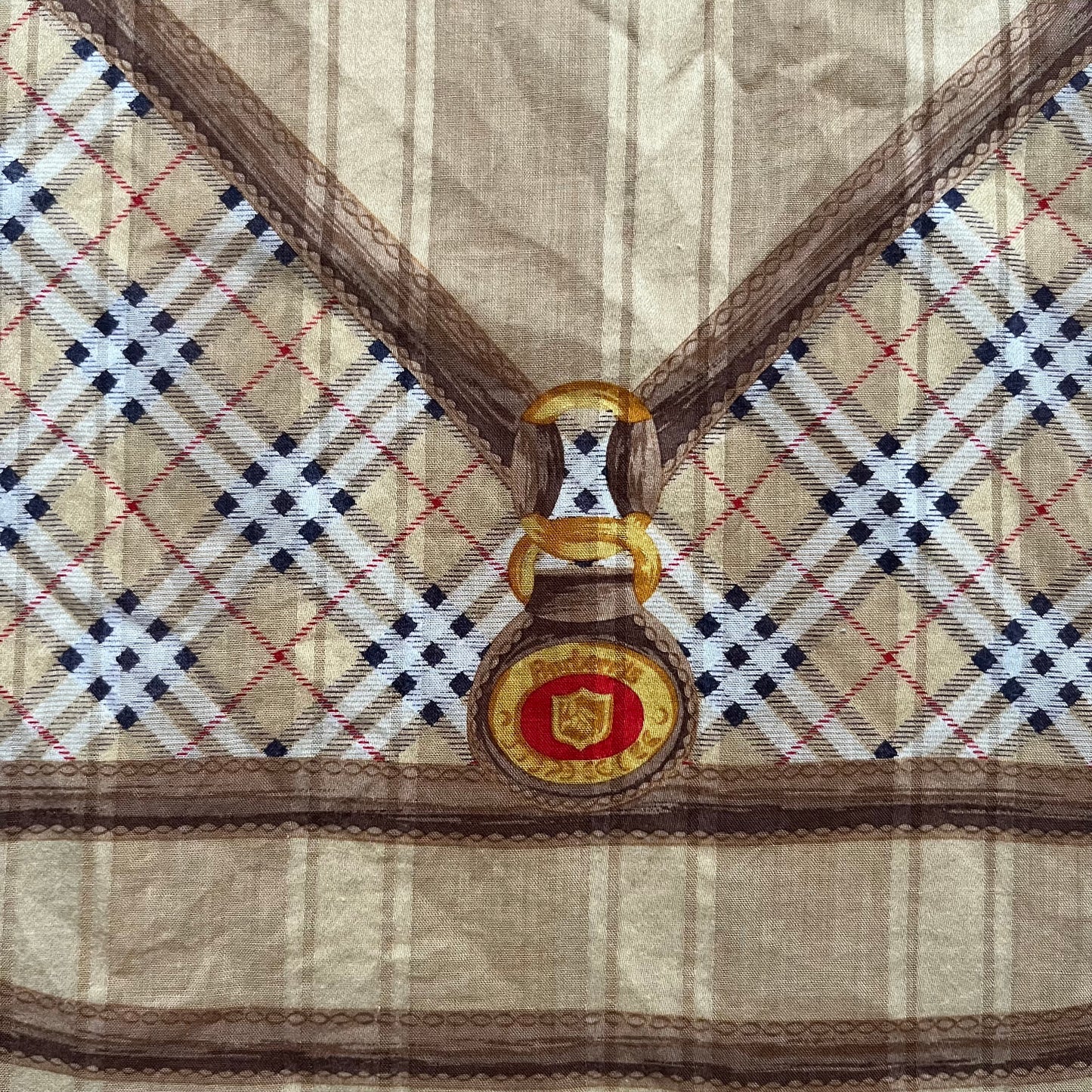 Vintage Burberry Handkerchief