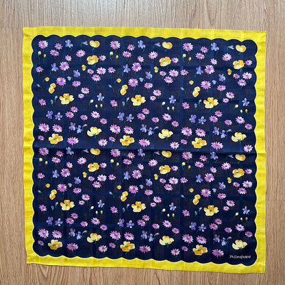 Vintage Yves Saint Laurent Handkerchief