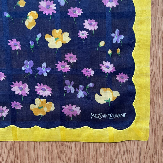 Vintage Yves Saint Laurent Handkerchief