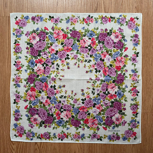 Vintage Yves Saint Laurent Handkerchief