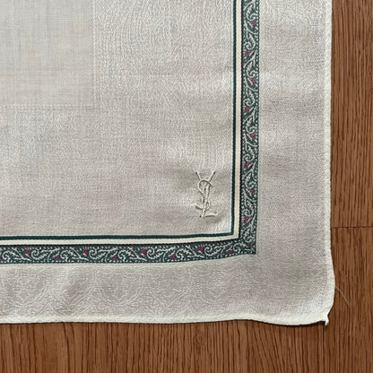 Vintage Yves Saint Laurent Handkerchief